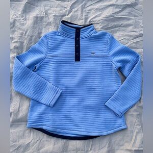 Never been worn vineyard vines pullover with button up collar